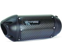 Two Brothers Racing S1R 3K Nero Serires Slip-On - Inossidabile 005-4260405-S1B