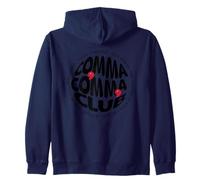 Two Comma Club Financial Independence Millionaire Felpa con Cappuccio
