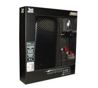 Two Dots Kit Alluminio Carbon Nero Psv, Twodots Carbon Kit 5 in 1 (Playstation)