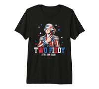 Two Fiddy 250 Anniversary George Washington July 4th Maglietta Premium