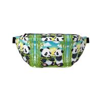 Two Happy Pandas - Marsupio versatile da corsa, leggero, traspirante e regolabile, per viaggi, ciclismo e uso quotidiano