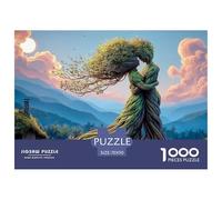 Two Humanoid Tree 1000 Pcs Cartone Robusto Puzzle Nature Lovers Sfida Unica Gioco Creativo Puzzle Decorazioni Per La Casa 70x50cm/1000pcs