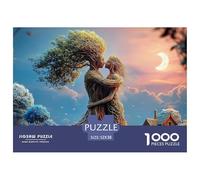 Two Humanoid Tree 1000 Pezzi Carta Ecologica Puzzle Lover Trees Antistress Gioco Creativo Puzzle Per Bambini 52x38cm/1000pcs