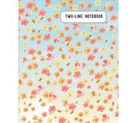 Two Line Notebook: 120 Pages of Double Line Ruled Paper for Handwriting Practice, Calligraphy, Language, and Clean Penmanship | Handwriting Practice for Kids, Teens, and Adults