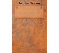 Two Lined Notebook: Perfect for Marathi, Gujarati, Hindi, many more Indian Languages Writing - 120 Pages