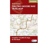Two Moors Way Map | 1:25,000 OS Route Map: Complete 1:25,000 OS Maps for the Route