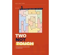 Two Not Touch Puzzle Book: 120 Logic Puzzles | 10x10 Grids | Two stars per row, column, and region | Also Known as Queens and Star Battle | With Complete Solutions