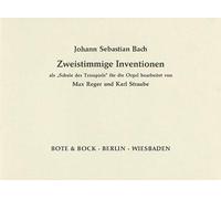 Two-Part Inventions: als "Schule des Triospiels". organ.