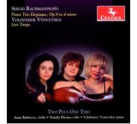 Two Plus One Tr Rachmaninoff: Piano Trio Elegiaque, Op.9 in d minor / Vynny (CD)