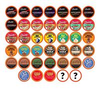Two Rivers Coffee Mega Coffee Lovers - Cialde compatibili con macchine da caffè K Cup, incluse capsule 2.0, Mega Coffee, 40 pezzi, TRC MS40