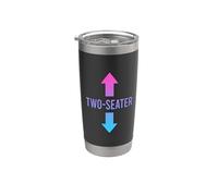 Two Seater, Two-Seater, 2 Seater Bicchiere termico in acciaio inox doppia parete