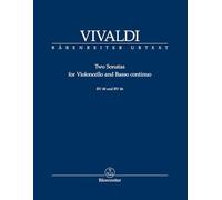 Two Sonatas for Violoncello and Basso continuo RV 40, RV 46. Bärenreiter Urtext