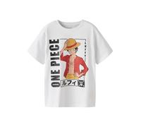 TWO SOON Maglietta 'One Piece' giallo oro / rosso / nero / bianco Bambini TWO SOON 146-152