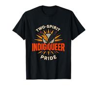 Two-Spirit Pride Indigiqueer - Maglietta vintage indigena Maglietta