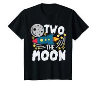 Two The Moon - Decorazione per 2° compleanno, per ragazzo e ragazza Maglietta