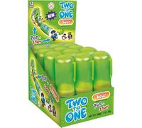 Two to One Lolly - Sour Apple - 12 stuks