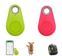 Two-Way Alarm Pet Location Tracker with Real-Time Tracking for Dogs, Cats, Keys, Wallet, and Luggage, 8-Pack Waterproof Anti-Loss Device for Outdoor and Travel Use (MIxed,2Pcs)