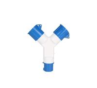 Two-Way Three-Way Industrial Multi-Function Socket Connector Waterproof Y-Type Point Three 3/4/5 core 16A/32A(Y1023) Plumbing Fittings