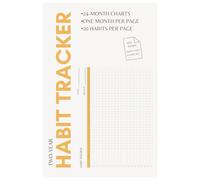 Two-year Habit Tracker: Habit Tracking Journal | Simple Daily Tracking, Powerful Results | 24 Months of Progress