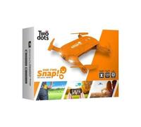 Twodots - Two dots snap the social drone cam hd 1mpx con giroscopio stabilizzatore a 6 assi colore arancione