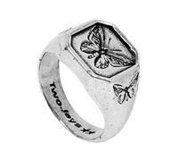 Twojeys - Butterfly Effect Ring - - Accessories - Uomo - Grigio - 59 MM