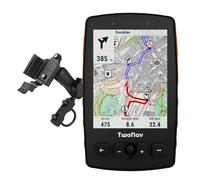 TwoNav Aventura 2 Plus Motor (32 GB), navigatore GPS da strada e fuoristrada con schermo da 3,7 pollici per moto, auto, 4x4, quad con carte incluse. Colore Arancione