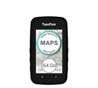 TwoNav Cross Plus (64 GB), GPS con schermo da 3,2 pollici per MTB, ciclismo, trekking o escursionismo con carte incluse. Colore Turchese