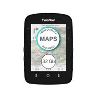 TwoNav Terra (32 GB), GPS con schermo wide da 3,7 pollici per montagna, escursionismo, MTB, bicicletta con carte incluse. Colore Turchese