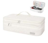 TWOOKTY Custodia da viaggio a doppio strato, portatile, organizer da donna, compatibile con asciugacapelli Revlon One-Step e volumizzatore ad aria calda e accessori Scandihome Series (solo borsa)