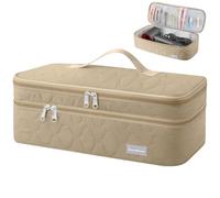 TWOOKTY Custodia da viaggio a doppio strato, portatile, organizer da donna, compatibile con asciugacapelli Revlon One-Step e volumizzatore ad aria calda e accessori Scandihome Series (solo borsa)