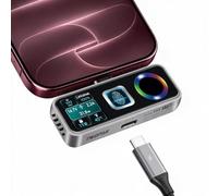 TWOPAN SSD Magsafe Pro da 1 TB, impronte digitali, ventola di | Supporta video ProRes 4K 60fps, per iPhone 18/17/16 Pro/Pro Max, occhiali AR, porta USB-C per ricarica PD3.0 40 W, DP 1.4...