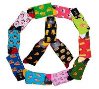 TwoSocks Calze - Unisex Uomo Donna Trendy Design/Taglia 36-46 / Calze Calzini Calzino Calza Pantaloni a vita bassa Pittura Dipinto divertente colorato divertente (Birra verde)