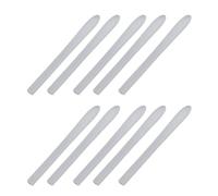 Twosomes - Protezioni per le gambe degli occhiali in elastomero anti-scivolo contro i graffi, sottili e morbide, corrente continua, tutte le protezioni acromatiche disponibili antigraffio