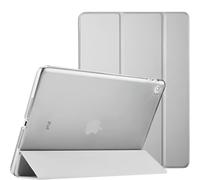 TwoStop Custodia per iPad Mini 4a (2015) / Mini 5a (2019) Generazione, Smart Magnetic Cover - Auto Wake/Sleep - Mini 4/5 Modello n. A1538 / A1550 / A2124 / A2125 / A2126 / A2133 (SilverShad)