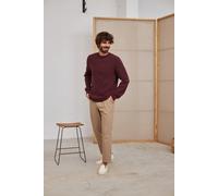 TWOTHIRDS Yap - Burgundy Melange Taglia: XL | Maglioni a maglia Outlet | Uomo | Marrone