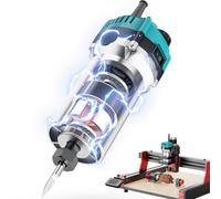 Twotrees CNC Router Machine Trimmer Kit 800W Wooden Trimmer Router Spindle for TTC450 Pro CNC Engraving Machine Engraver Wood Router Tool Compact with Case