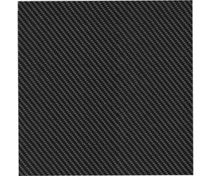 Twotrees Lastra in Fibra di Carbonio - Opaca - 300 x 300 x 3 mm