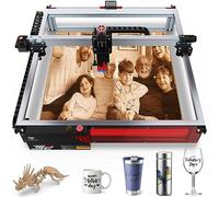 Twotrees TS2 - Macchina di incisione laser professionale a diodi, 450 x 450 mm, ampia superficie di incisione, 10 W di potenza laser, connessione app, autofocus