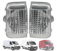 Twowinds - Intermittente Specchietto Retrovisore 71748253 Compatibile con Fiat Ducato, Jumper 2, Boxer (dal 2006) - Indicatore Laterale Destro e Sinistro - 71748252 - Indicatori Direzione (2 pezzi)