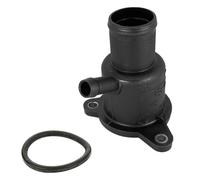 Twowinds - Scatola Termostato del Refrigerante 8200561420 Compatibile con Renault Clio 2, Megane, Kangoo, Laguna; Dacia Logan, Sandero, Duster - 7700101179 - Flangia Refrigerante (guarnizione inclusa)