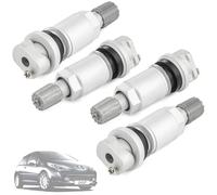 Twowinds Valvola Sensore Pressione TPMS Compatibile con Citroën C4 (4 pz) | Compatibile con C4 C5 C6 C8 (dal 2004 in poi), 207 307 407 607 807 (dal 2004 in poi); Ford Mondeo (dal 2007 in poi)