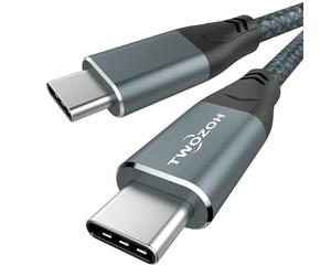 Twozoh Cavo 4K USB C 100W 1M (All-in-One), USB 3.2 Gen 2 X 2 20Gbps Trasferimento Dati USB C 3.1 Tipo C PD Ricarica Rapida Monitor Video 4K