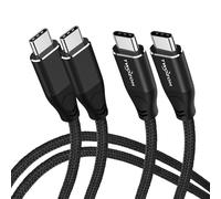 Twozoh Cavo 4K USB C 100W 4,5M 2 Pezzi (All-in-One), USB 3.2 Gen 2 X 2 20Gbps Trasferimento dati PD Ricarica rapida USB C 3.1 Tipo C, 4K@60Hz Video Monitor Cavi