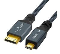 Twozoh Cavo da HDMI a mini HDMI, da mini HDMI a micro HDMI, da micro HDMI tipo D a mini HDMI tipo C, supporta 3D/4K 1080p (1 m)