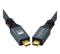 Twozoh Cavo da micro HDMI a micro HDMI, micro HDMI maschio a micro HDMI maschio, cavo micro HDMI tipo D maschio a maschio, supporto 3D/4K 1080p 0,3M