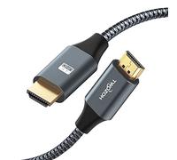 Twozoh Cavo HDMI 2.0 ad alta velocità, 4K, 3 m, cavo intrecciato da HDMI a HDMI, compatibile con PS5, PS3, PS4, PC, proiettore, HDTV, Xbox