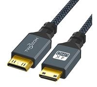 Twozoh Mini Cavo HDMI a Mini HDMI (Tipo C) Maschio, Supporto 3D 4K/1080P 0,3M
