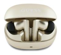 TWS Guess Capsule Logo stampato oro cuffie wireless - Nouvo