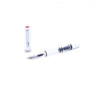 TWSBI Eco Penna stilografica bianca F, dosatore a pistone