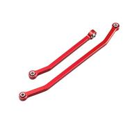 TWTCZOZ Aste di Sterzo in Metallo Resistente Metallico, Curvi, Componenti, per Modellismo, Rosso